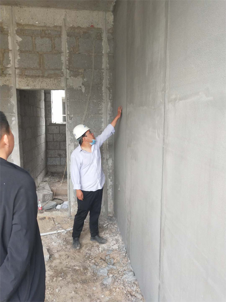EBET易博公司5月3日-4日，在菏泽市成武县制作由菏建集团建设的“水街”项目中的样板房。